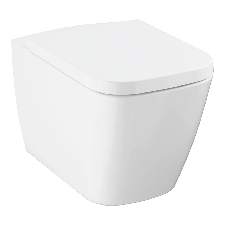 Унитаз подвесной Grohe Bau Edge Ceramic 106740SH00 с сиденьем - фото 2