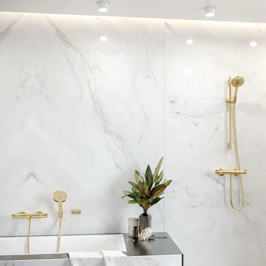 Смеситель для ванны Hansgrohe Ecostat Comfort 13114990 с термостатом - фото 1