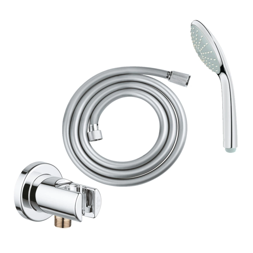 Душевой комплект Grohe Tempesta Eurosmart 124440 хром - фото 3