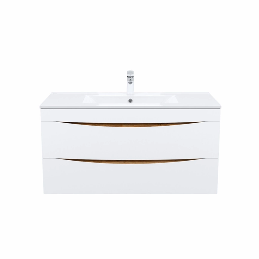 Тумба с раковиной подвесная Iddis Cloud 100 CLO10Y0i95K светлое дерево - фото 1