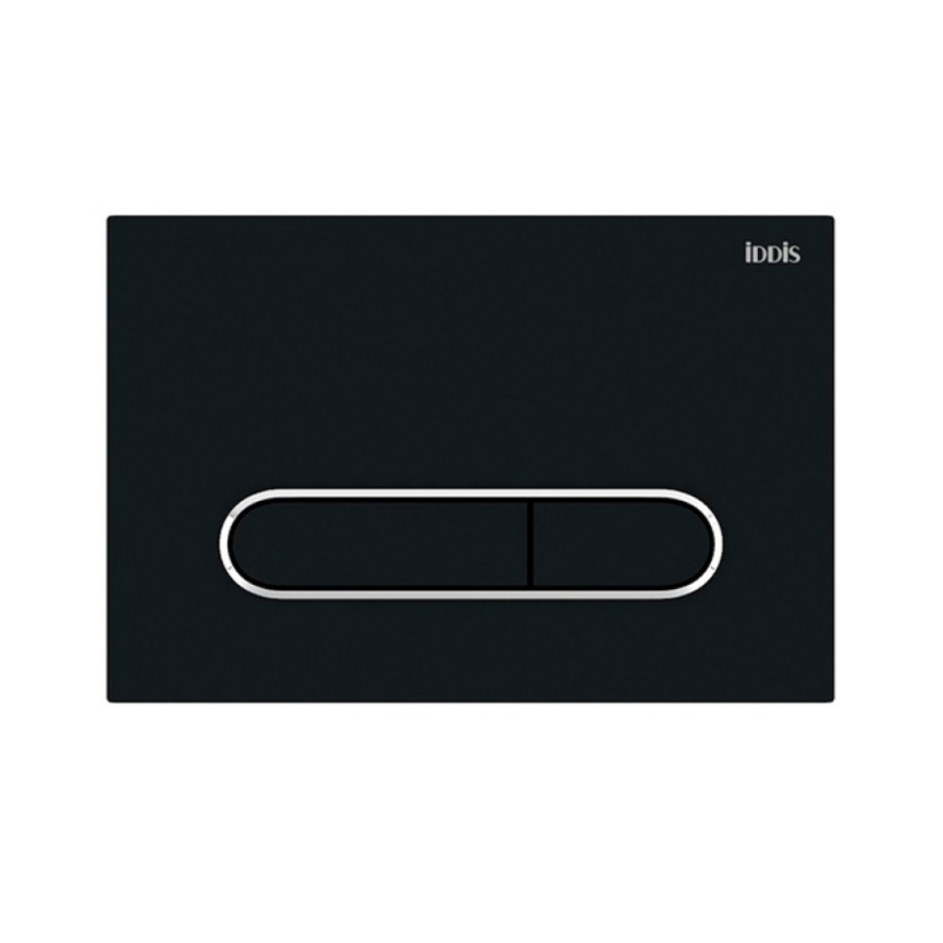 Кнопка смыва для инсталляции Iddis Unifix UNI71MBi77, черная матовая