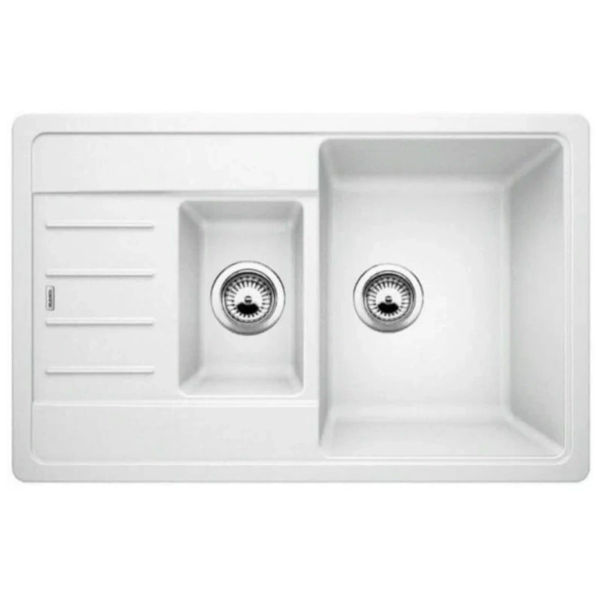 Мойка кухонная Blanco Legra 6 S Compact, 521304 белый Silgranit