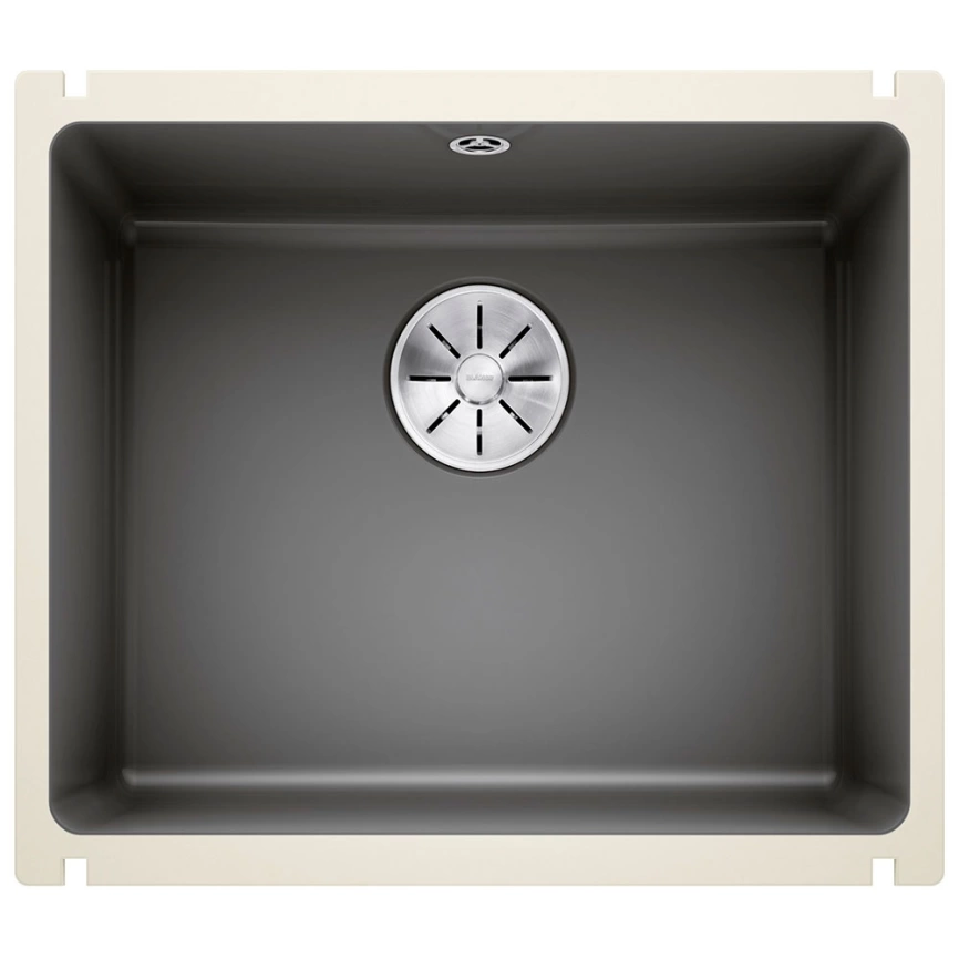 Мойка кухонная керамическая Blanco Subline 500-U 523739 базальт