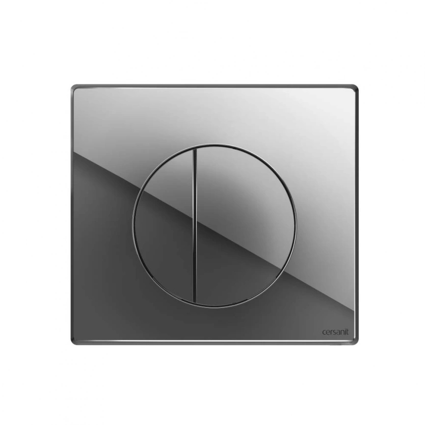 Комплект Cersanit Delfi SET-DEL/Black/TPL/Cg-w подвесной унитаз Delfi + инсталляция Black + кнопка смыва Leon - фото 3