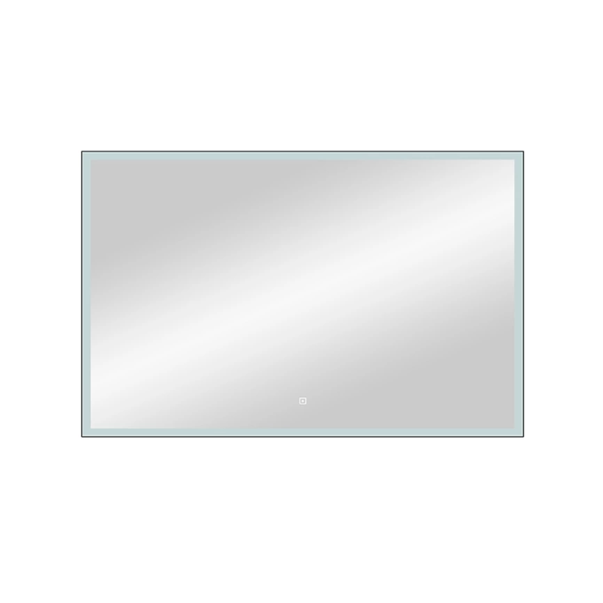 Зеркало навесное Continent Frame Black Led 1200x700 c подсветкой - фото 1