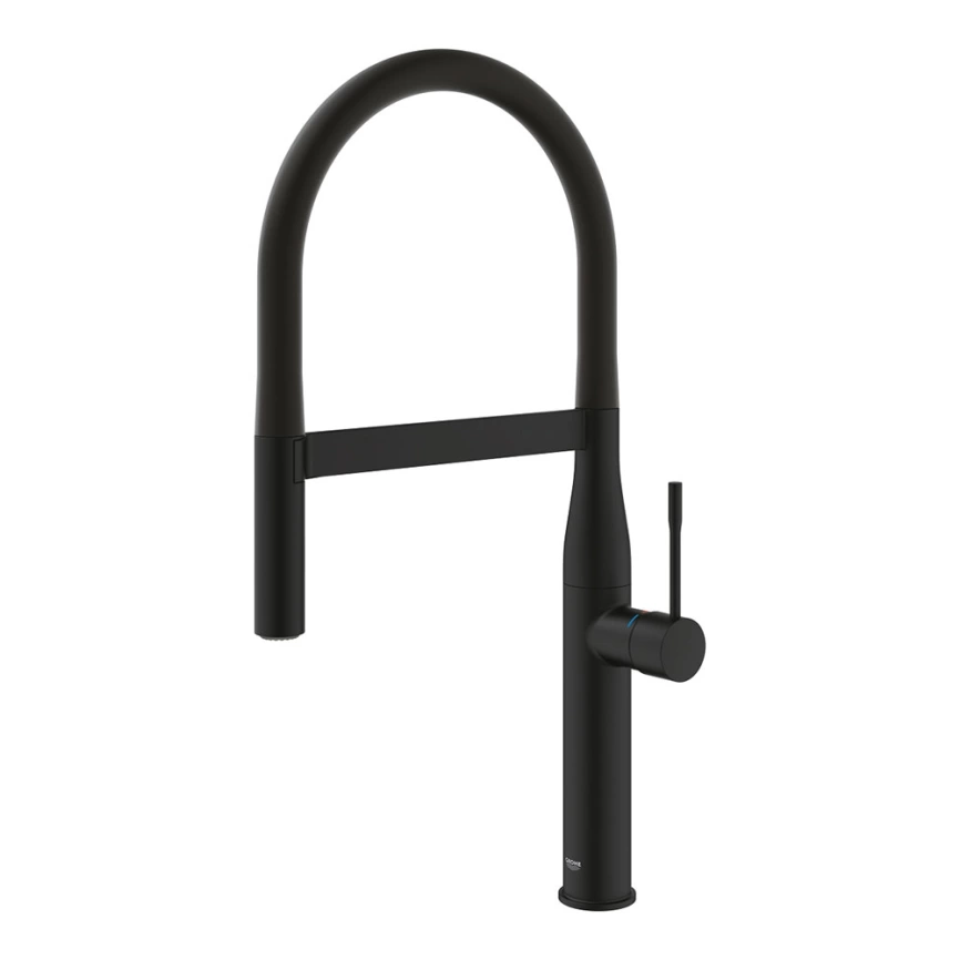 Смеситель для кухни Grohe Essence 30503KF0, черный - фото 1