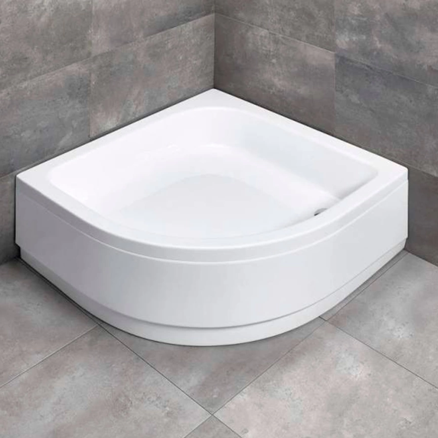 Душевой поддон 90x90 Radaway Samos A 4S99300-03 белый - фото 1