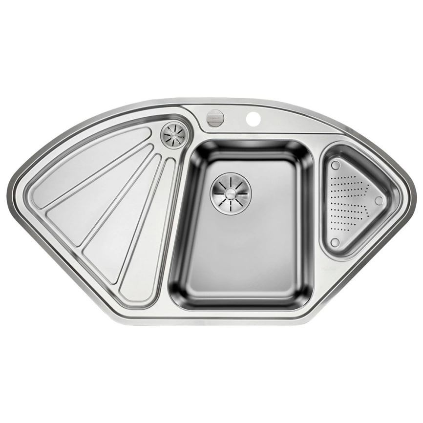 Мойка кухонная из нержавеющей стали Blanco Delta II-IF 523667
