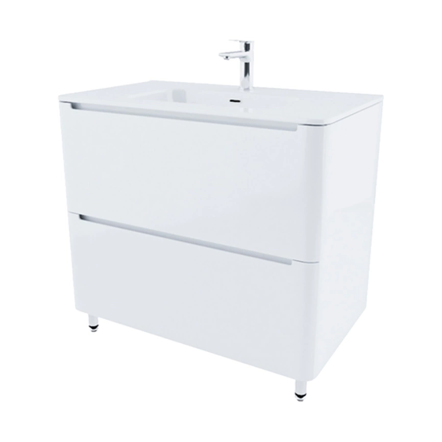 Тумба с раковиной напольная Iddis Edifice 80 EDI80WFi95K белая