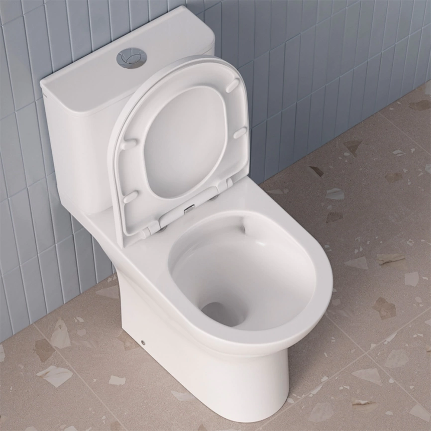Унитаз компакт Iddis Zodiac ZODRDSEi24 безободковый с сиденьем - фото 15