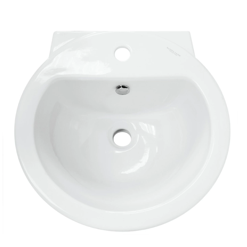 Раковина Sanita Luxe Art 50 белая - фото 1