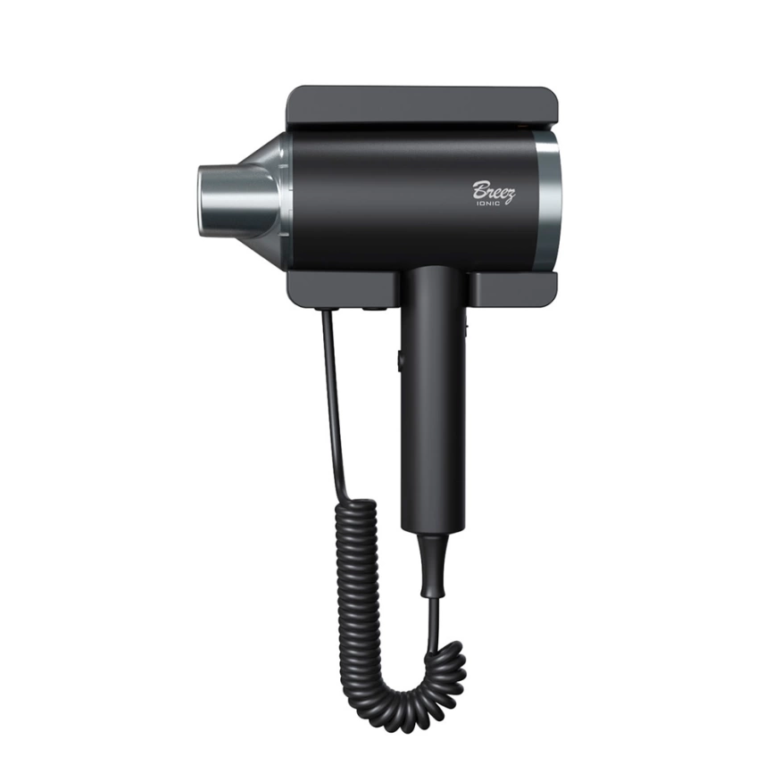Фен для волос настенный Breez w510, черный - фото 1
