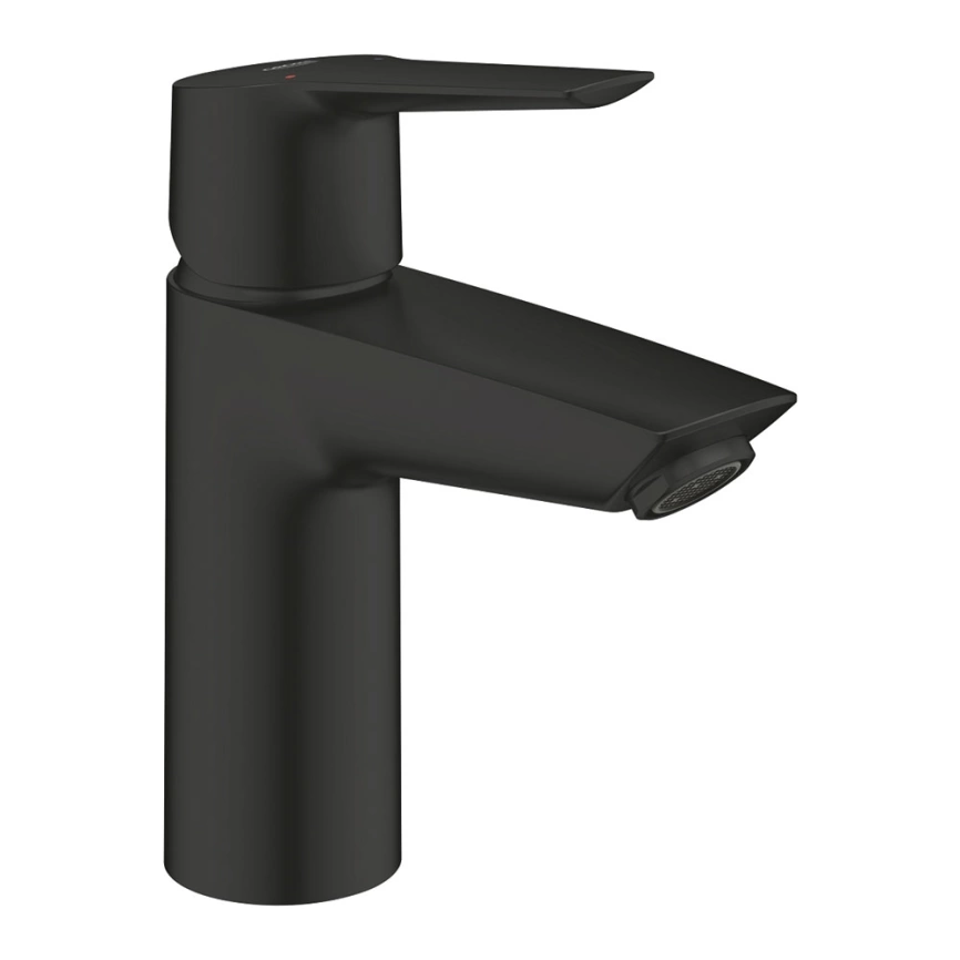 Смеситель для раковины Grohe Start 235502432 с донным клапаном, черный
