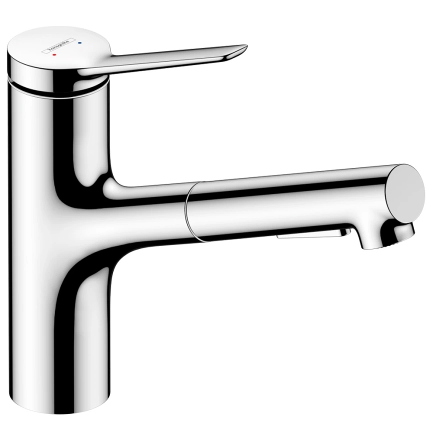 Смеситель для кухни Hansgrohe Zesis M33 74800000 с вытяжным душем