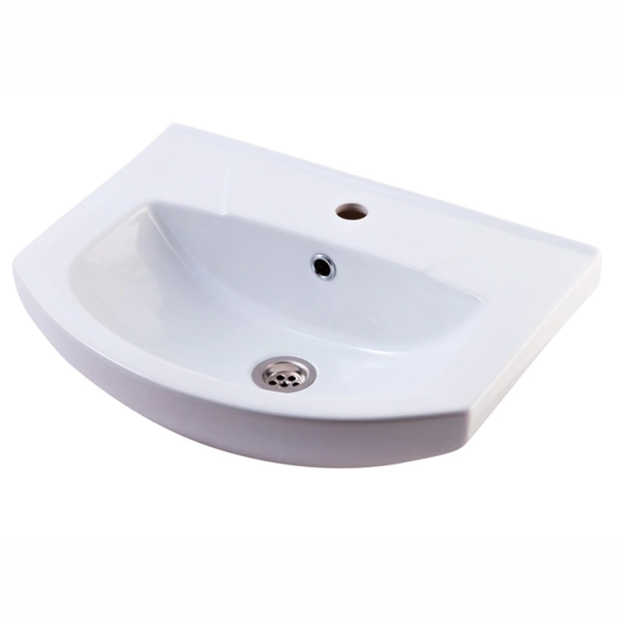 Тумба с раковиной напольная Cetus Грейп 50 белая - фото раковины