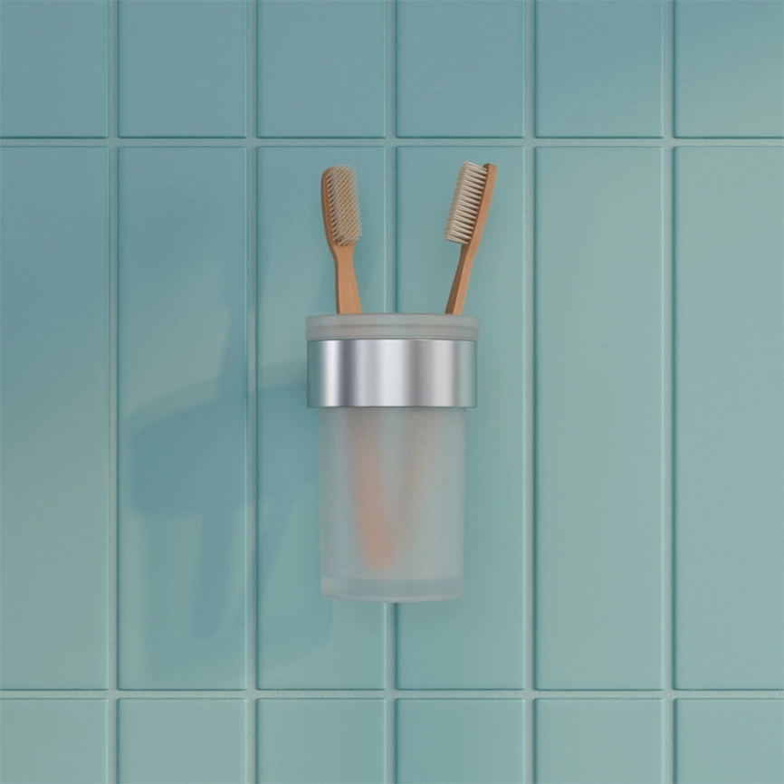 Подстаканник для зубных щёток Iddis Petite PETSSSGi45 сатин - фото 2