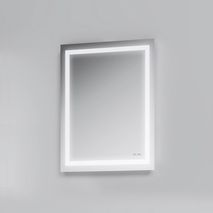Зеркало настенное с LED-подсветкой AM.PM Gem M91AMOX0551WG 55 см - 2 фото