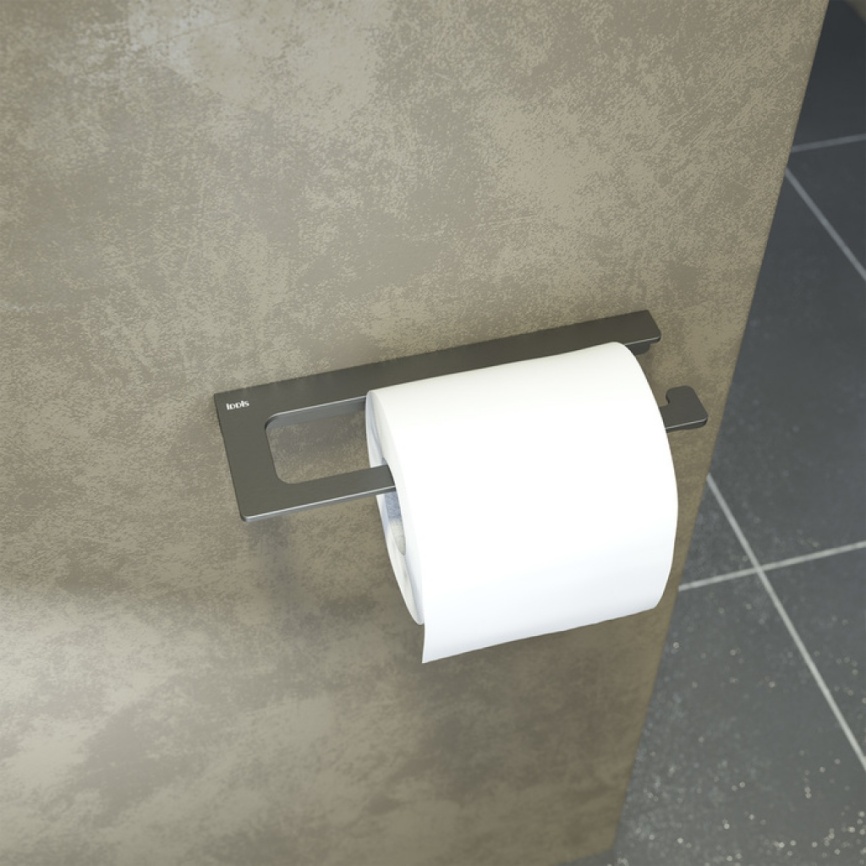 Держатель для туалетной бумаги Iddis Slide SLIGM00i43 графит - фото 1