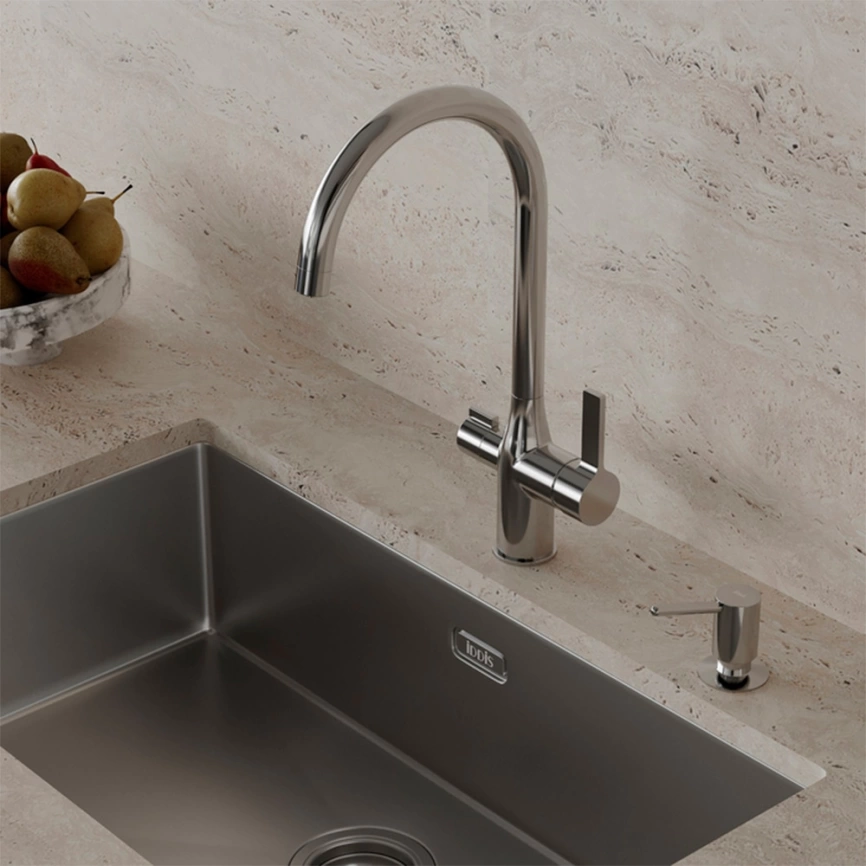 Дозатор для кухонной мойки Iddis Kitchen Line SDISB00i59, хром - фото 9