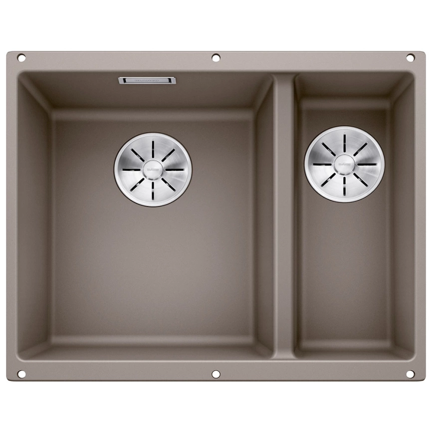 Мойка кухонная Blanco Subline 340/160-U LH 523556 серый беж