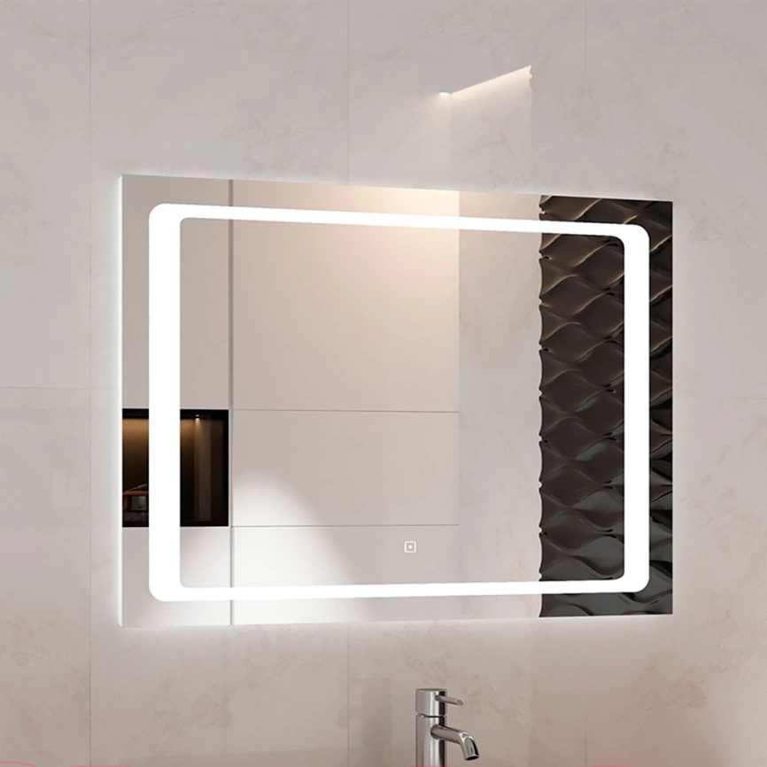 Зеркало навесное Continent Atlantis Led 900х700 c подсветкой - фото 2