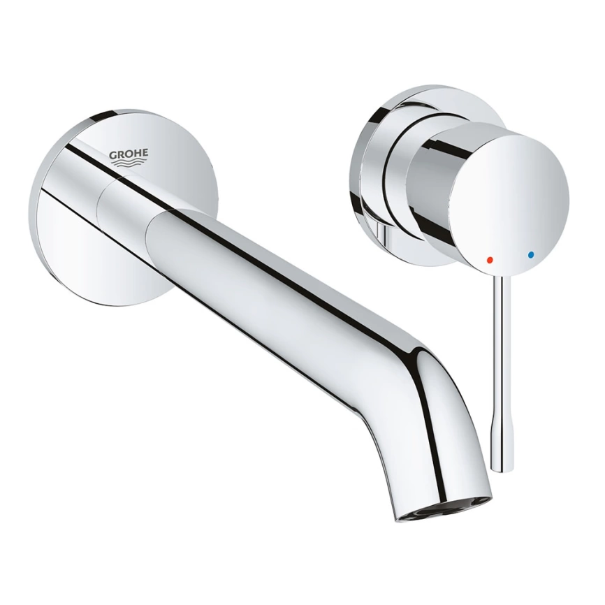 Смеситель для раковины Grohe Essence 19967001 настенный, хром