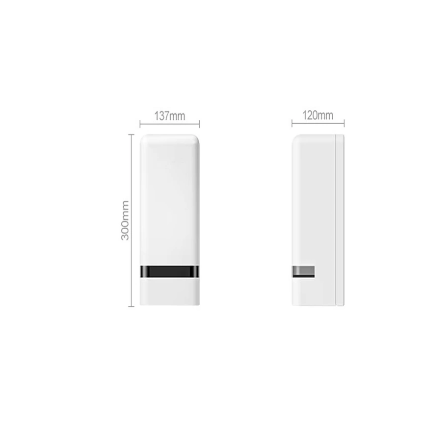 Диспенсер для туалетной бумаги Breez Elegance S-6731 белый - схема