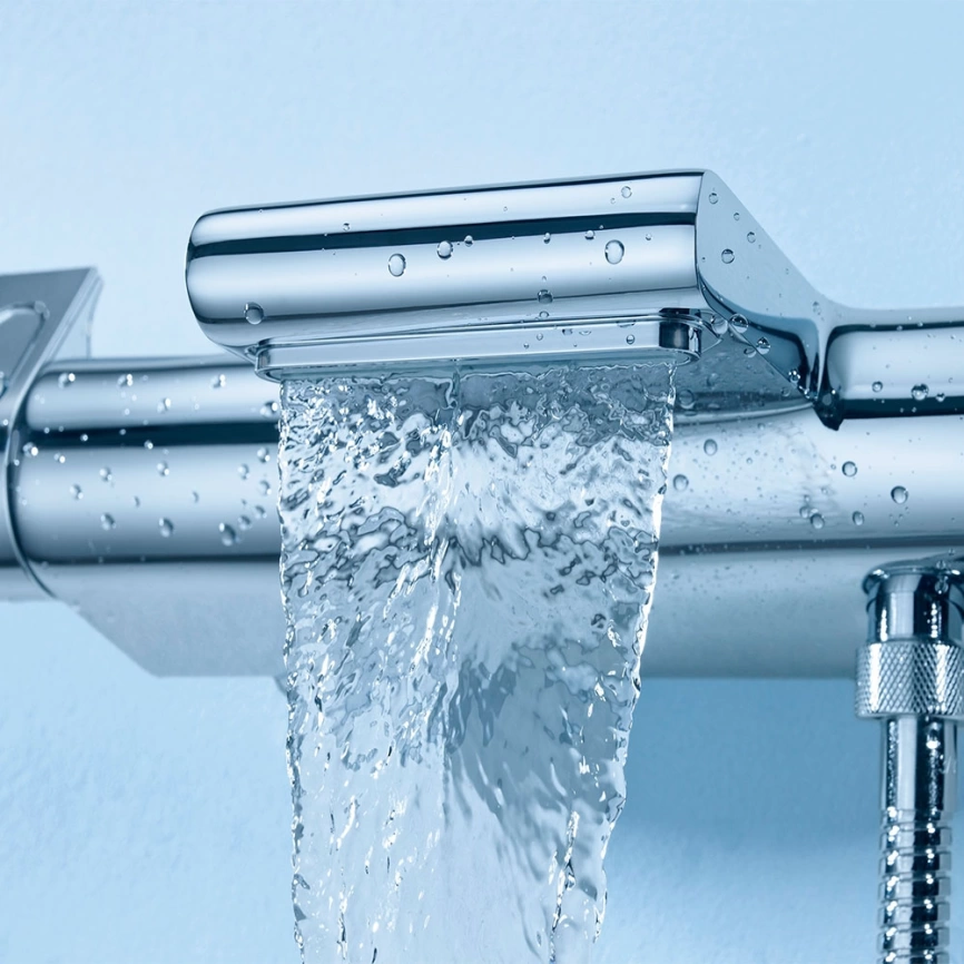 Смеситель для ванны с термостатом Grohe Grohtherm 2000, 34464001 хром - фото 3