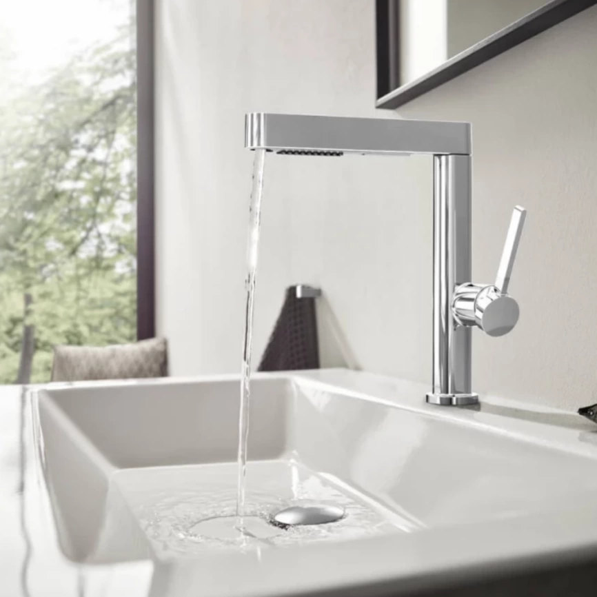 Смеситель для раковины Hansgrohe Finoris 76063000, хром - фото 1