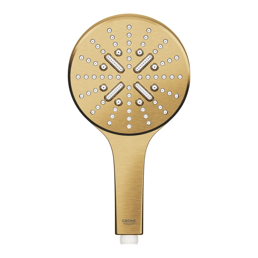 Душевая лейка Grohe Rainshower SmartActive 130 26574GN0 золото - фото 1