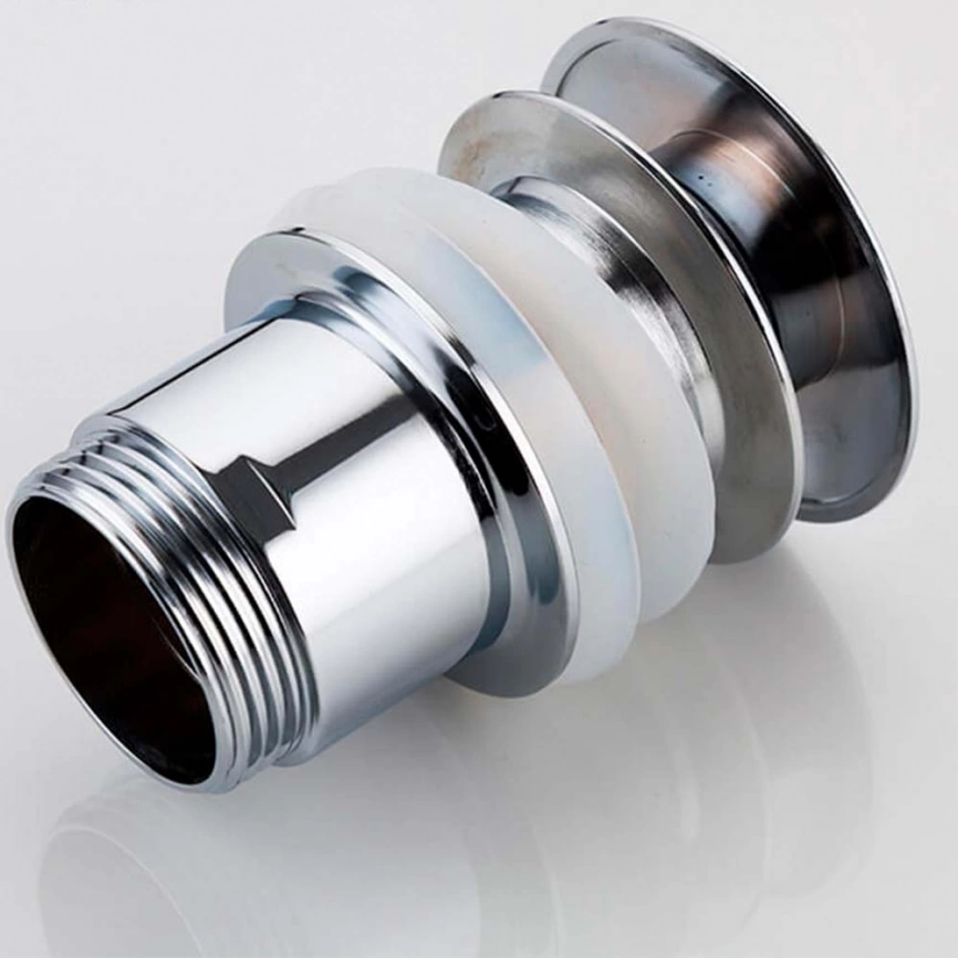 Донный клапан для раковины Frap F60, хром - фото 2