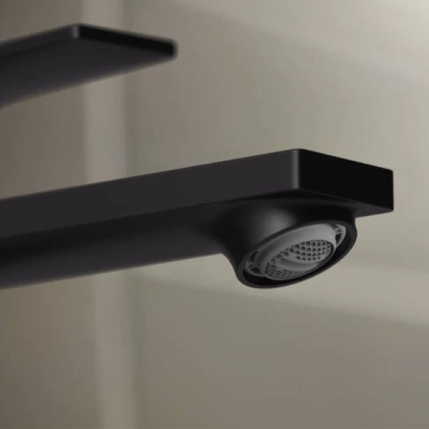 Смеситель для раковины Hansgrohe Rebris E 72557670, черный - фото 1