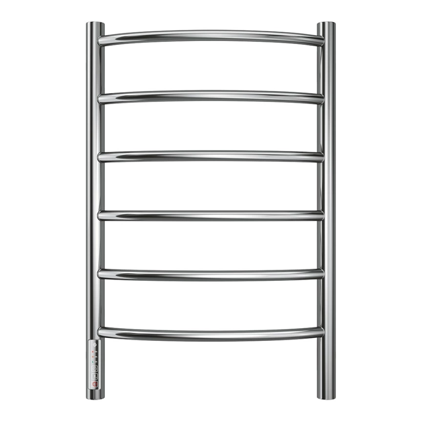 Полотенцесушитель электрический Terminus Классик П6 400x650 слева, хром