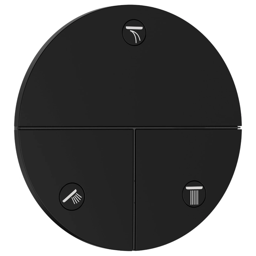 Переключатель потоков Hansgrohe ShowerSelect Comfort S 15558670 черный