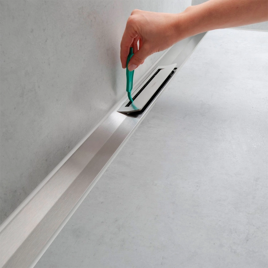 Душевой лоток Hansgrohe RainDrain Flex 56050000 хром - фото 1