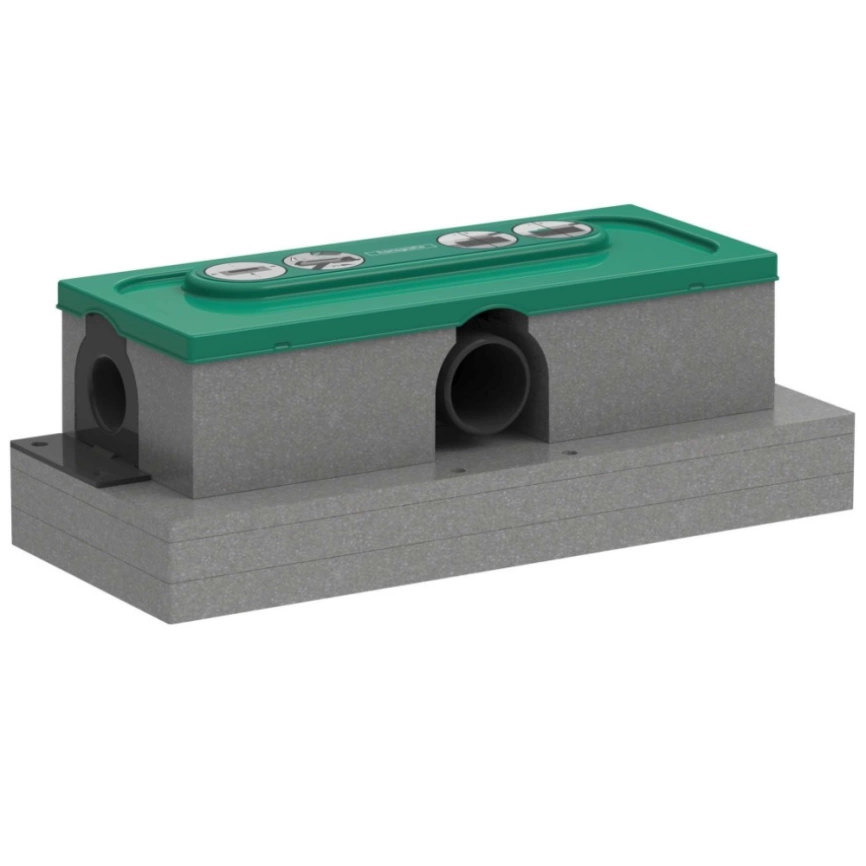 Скрытая часть сифона Hansgrohe uBox Universal 01001180