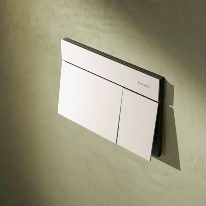 Панель смыва для инсталляции Hansgrohe iFrame Element E 66003700 белая - фото 1