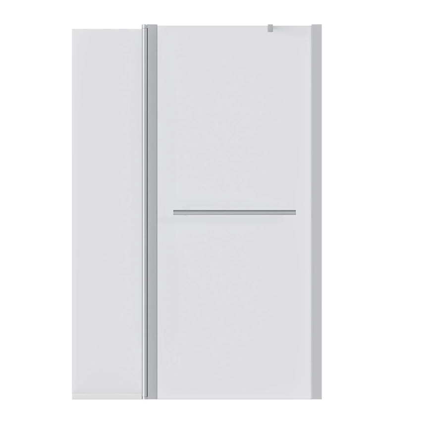 Штора на ванну из стекла 1Marka P-07 95x150 прозрачная