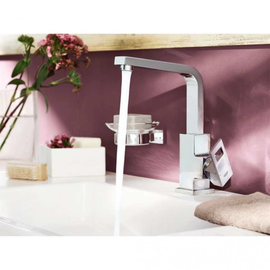 Смеситель для раковины Grohe Eurocube 23135000, хром - фото 2