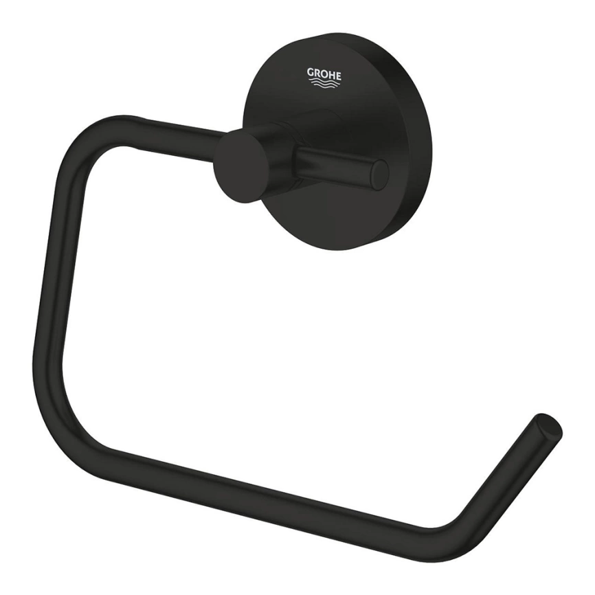 Держатель для туалетной бумаги Grohe Essentials 1024722430 черный - фото 1