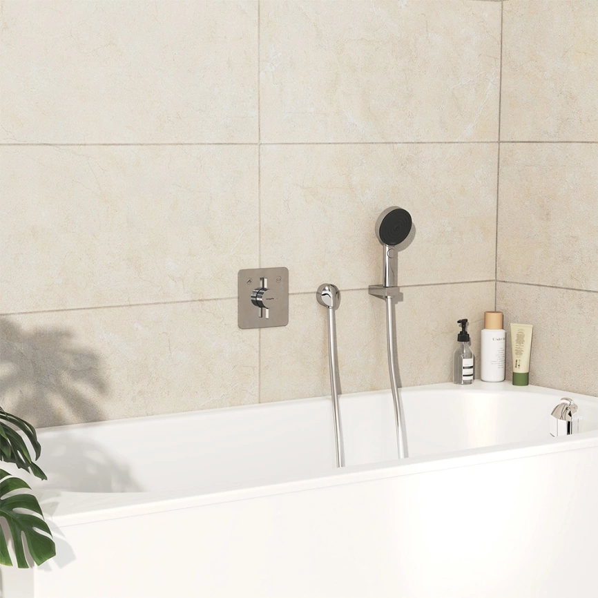 Смеситель для душа Hansgrohe DuoTurn Q 75414000 хром - фото 2