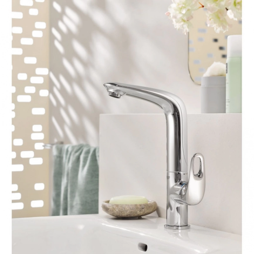 Смеситель для раковины Grohe Eurostyle 23569003, хром - фото 2