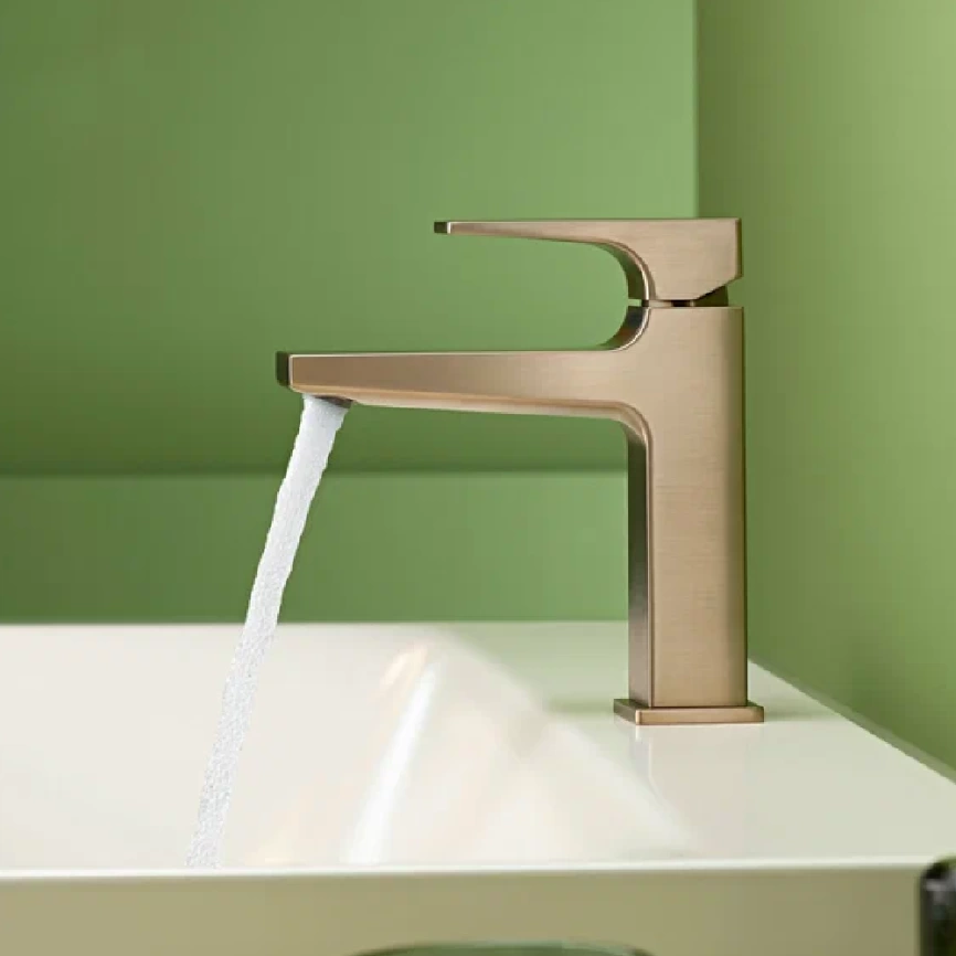 Смеситель для раковины Hansgrohe Metropol 32507140, бронза - фото 2