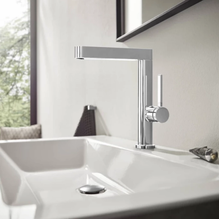 Смеситель для раковины Hansgrohe Finoris 76060000, хром - фото 1