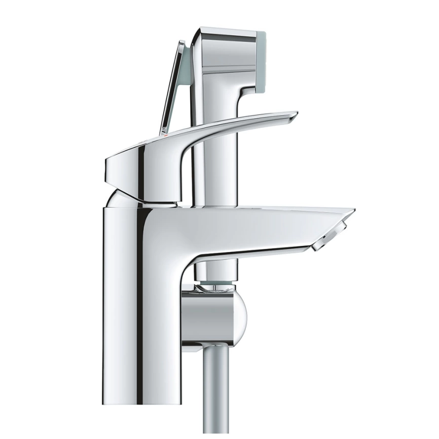 Смеситель для раковины Grohe Eurosmart 23124003 с гигиеническим душем - фото 1