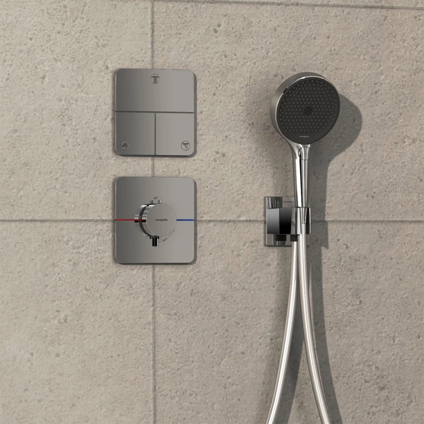 Переключатель потоков Hansgrohe ShowerSelect Comfort Q 15587000 хром - фото 1
