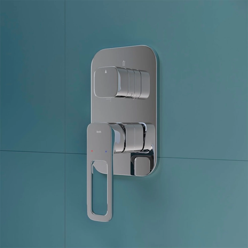 Смеситель для ванны Iddis Slide SLISB00i68 встраиваемый, хром - фото 1