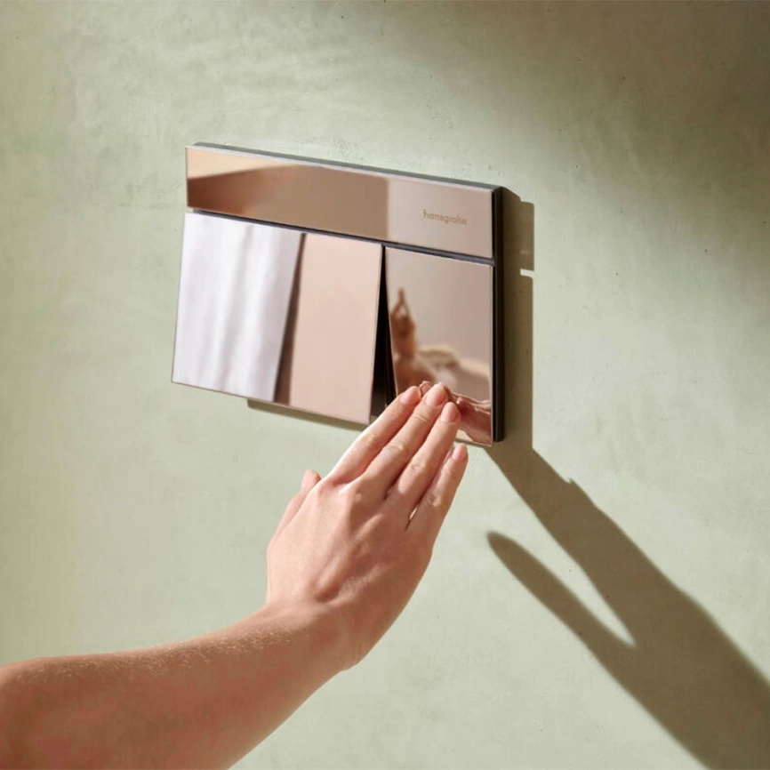 Панель смыва для инсталляции Hansgrohe iFrame Element E 66003000 хром - фото 3