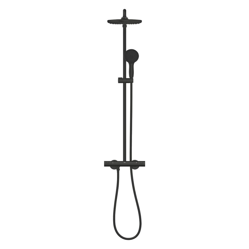 Душевая стойка Grohe Tempesta System 250 266702431 с термостатом черная - фото 2