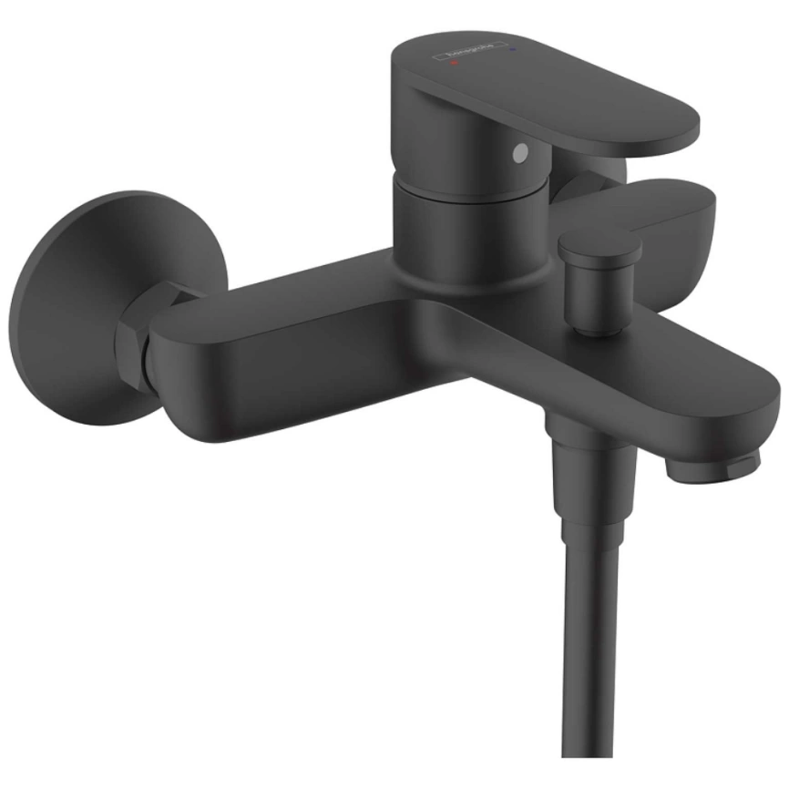 Смеситель для ванны Hansgrohe Vernis Blend 71440670, черный